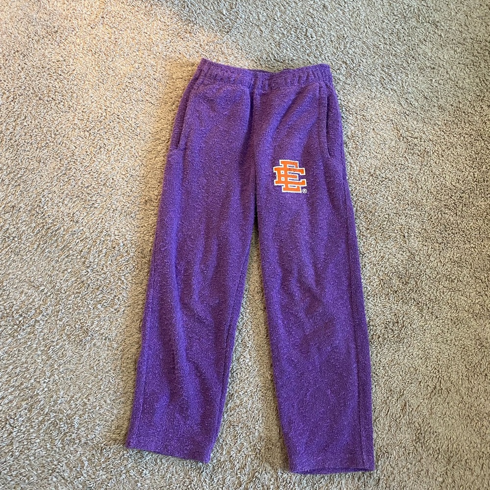 Erl Purple Terry Sweatpants